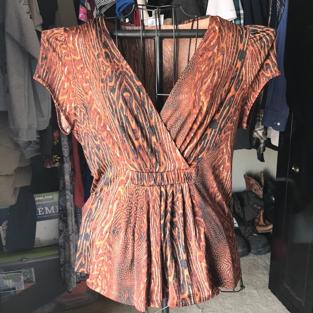 Animal print Top